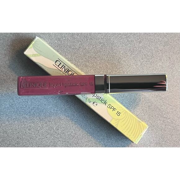 CLINIQUE Liquid Lipstick SPF 15 in DARE DEVIL - HTF Rare NIB - Picture 2 of 4